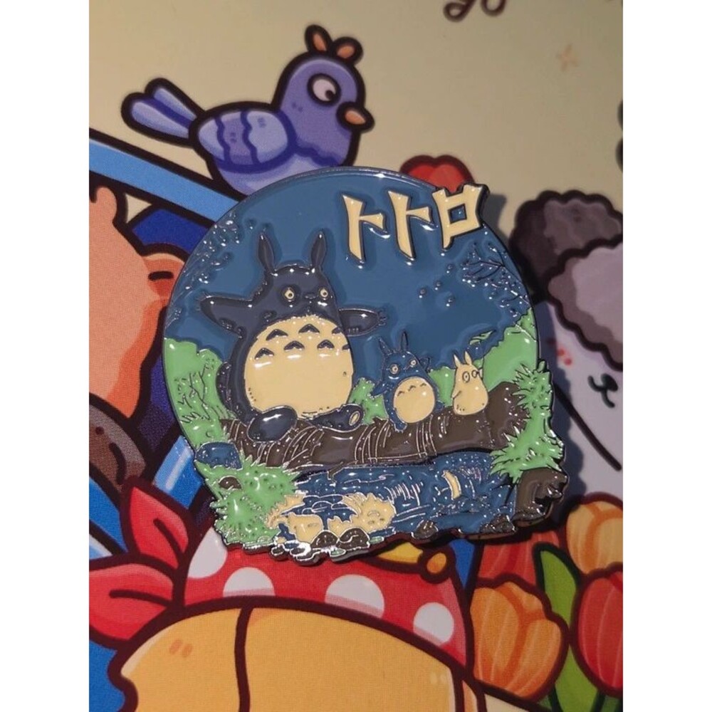 Totoro Studio Ghibli Disney anime manga enamel pin
